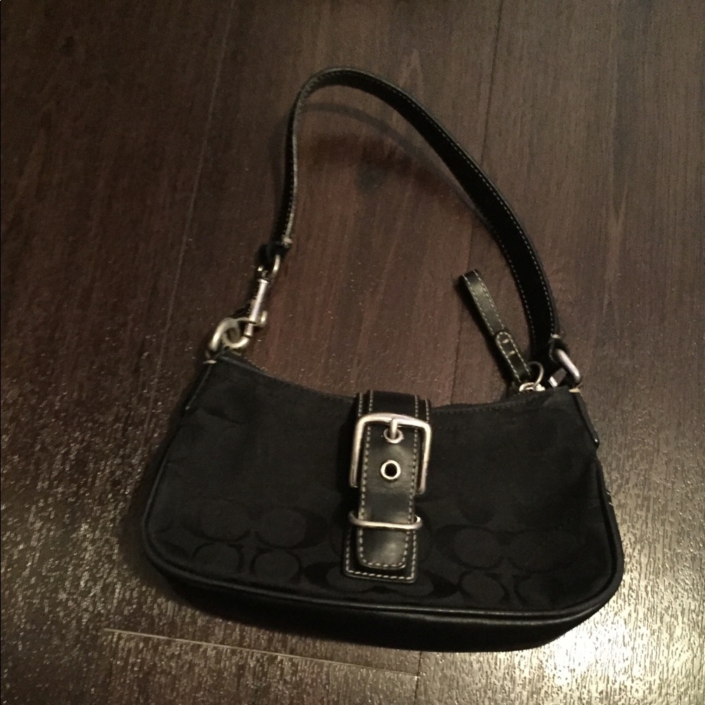 Black coach bag
